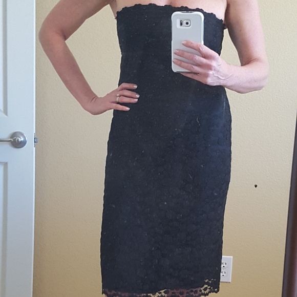 Donna Morgan Dresses & Skirts - SALE! Donna Morgan Black Lace Dress Size 10